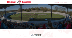 Desktop Screenshot of helsinkiroosters.com