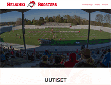 Tablet Screenshot of helsinkiroosters.com